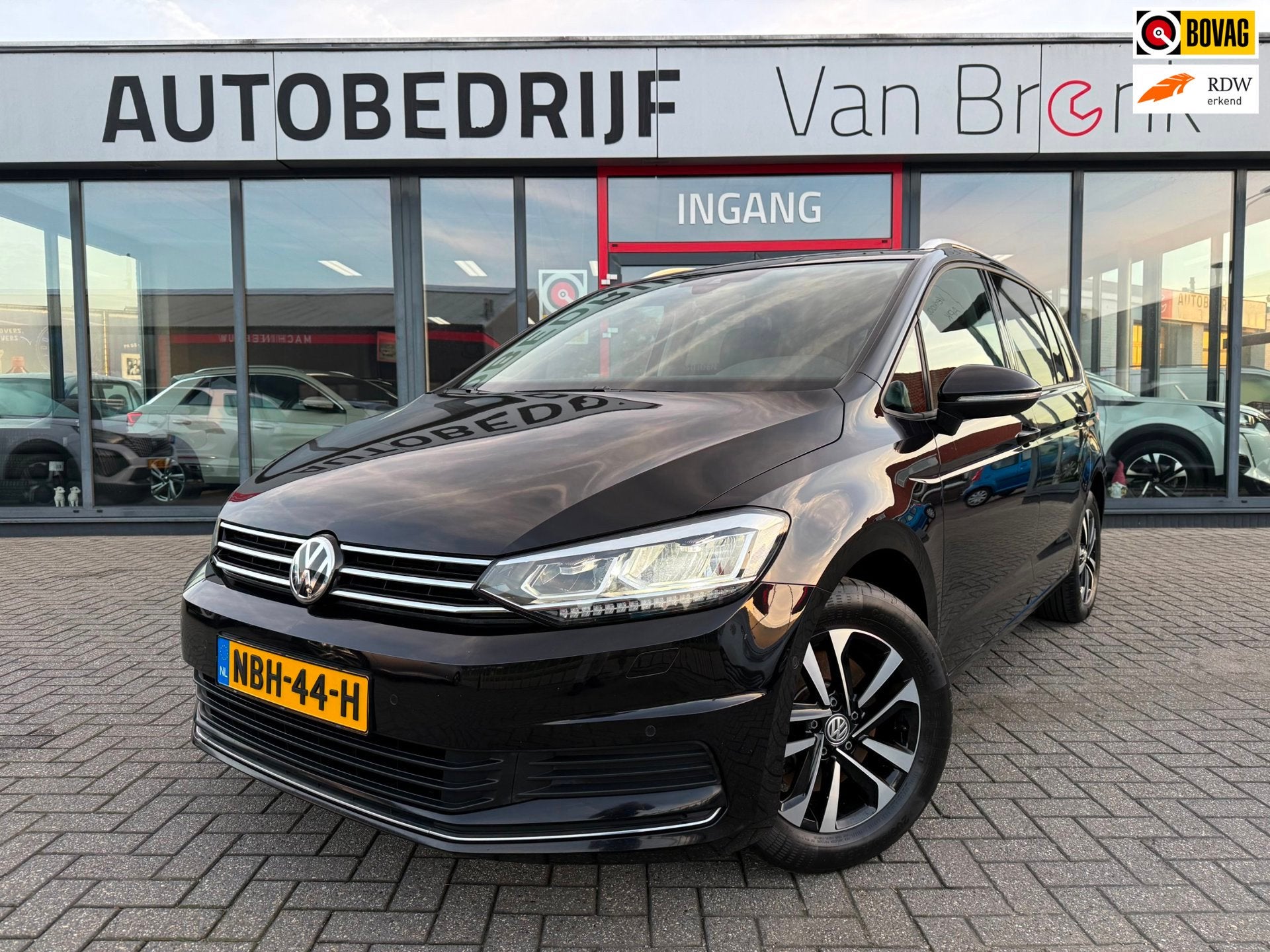 Volkswagen Touran 1.0 TSI | IQ Drive | 7P | Dodehoekdetectie, Auto's, Voorwielaandrijving, Stof, Gebruikt, Euro 6