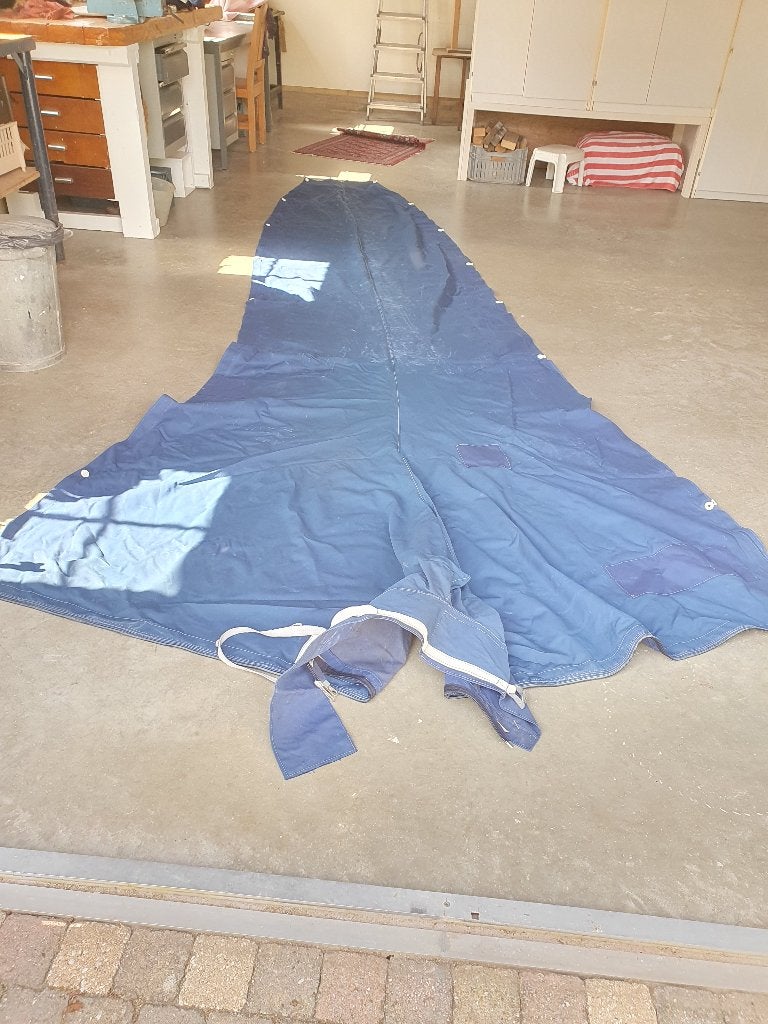 Grootzeil hulk, Ophalen of Verzenden, Gebruikt, Tuigage en Masten, Zeilboot