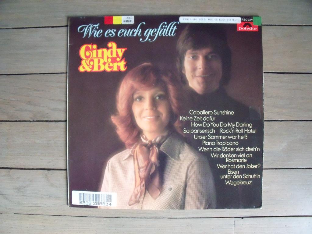 Cindy & Bert - Wie es euch gefällt, Ophalen of Verzenden, 1970 - 1979, Gebruikt, 12 inch