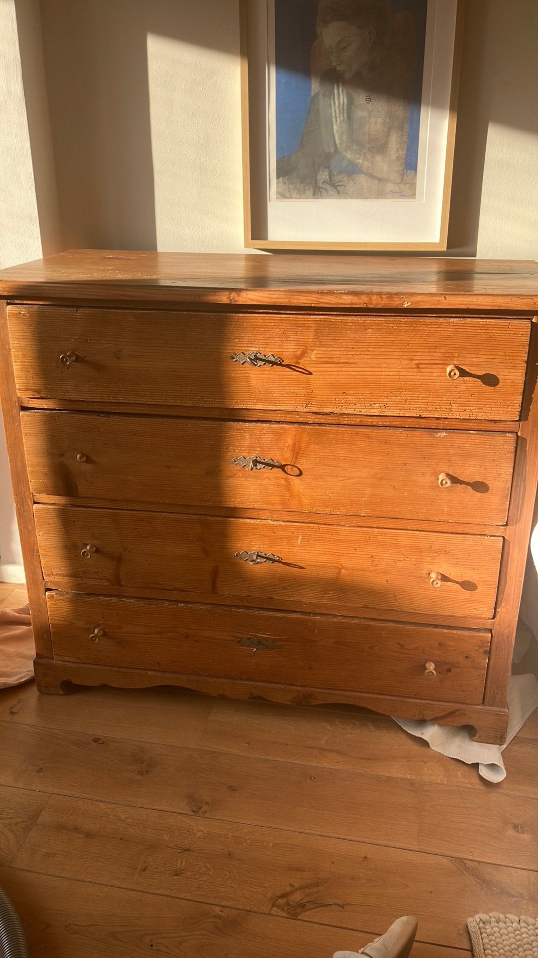 Ladenkast, Huis en Inrichting, Kasten | Ladekasten, Ophalen, 50 tot 100 cm, Zo goed als nieuw, 3 of 4 laden