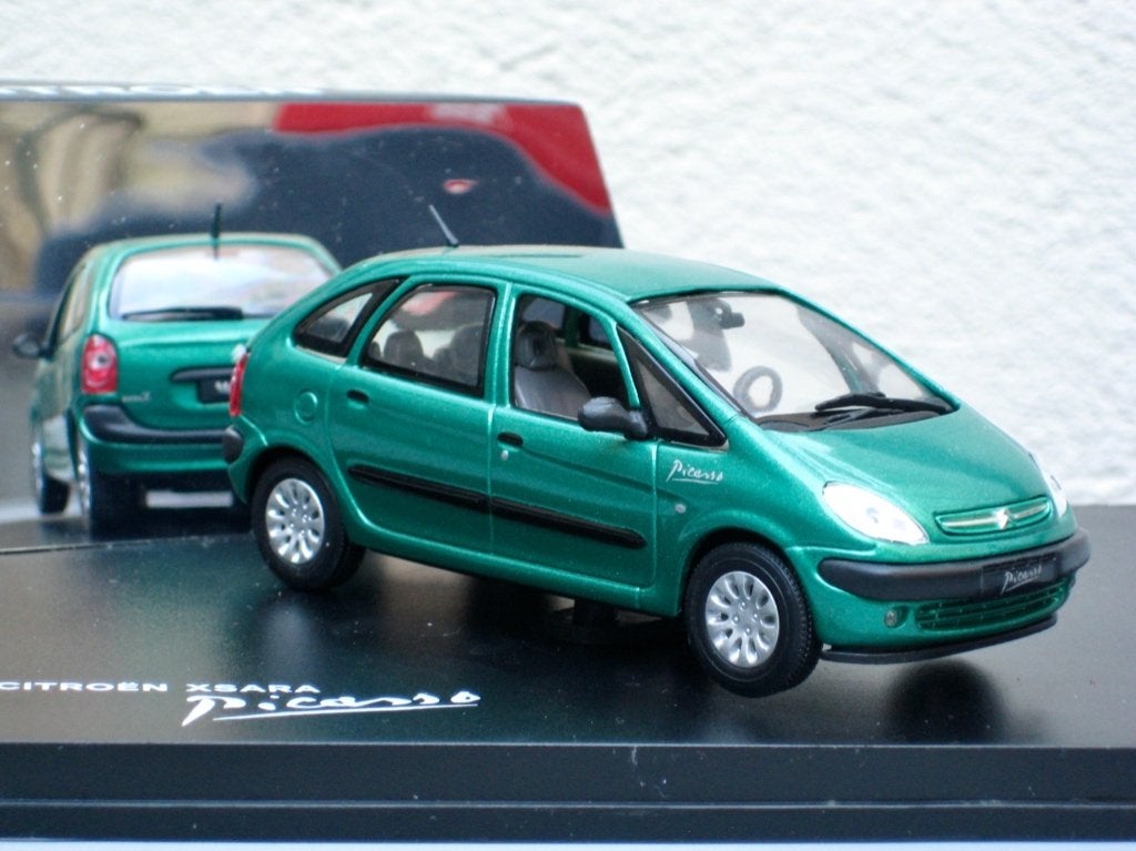 Citroen Xsara Picasso 2000 groen Norev 1:43, Ophalen of Verzenden, Nieuw, Auto, Norev