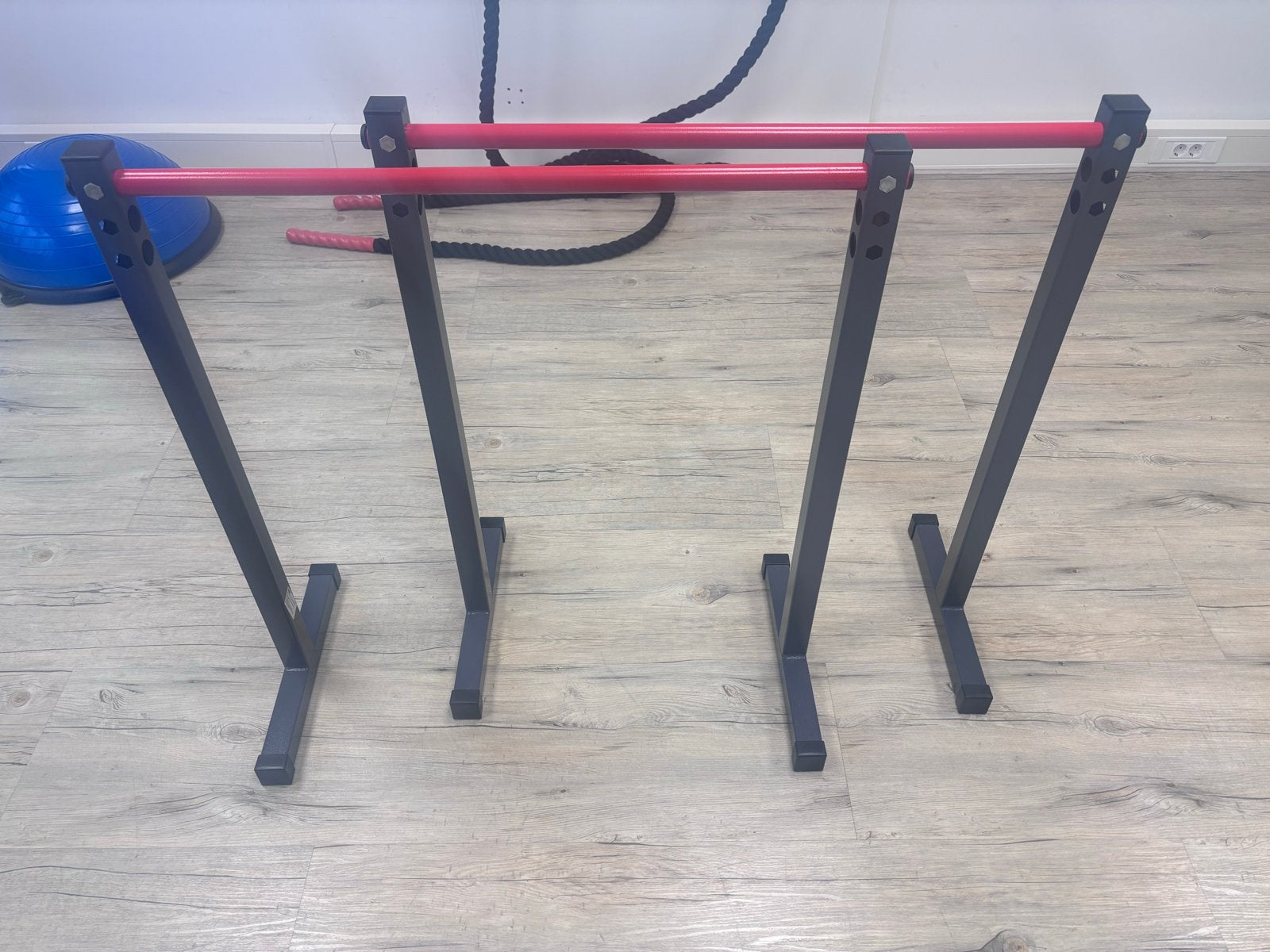 Verstelbare Push-up Bars / Parallettes voor Calisthenics, Ophalen of Verzenden, Gebruikt, Armen, Overige typen