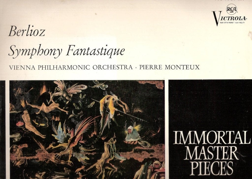 Berlioz- Symphony Fantastique- Vienna Phil Orch Monteux -LP, Cd's en Dvd's, Ophalen, Gebruikt, Overige formaten, Overige typen