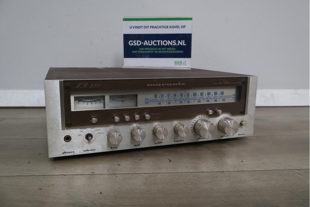 Marantz MR 230 Stereo Radio Receiver, Ophalen of Verzenden, Niet ingevuld, Niet ingevuld, Niet ingevuld