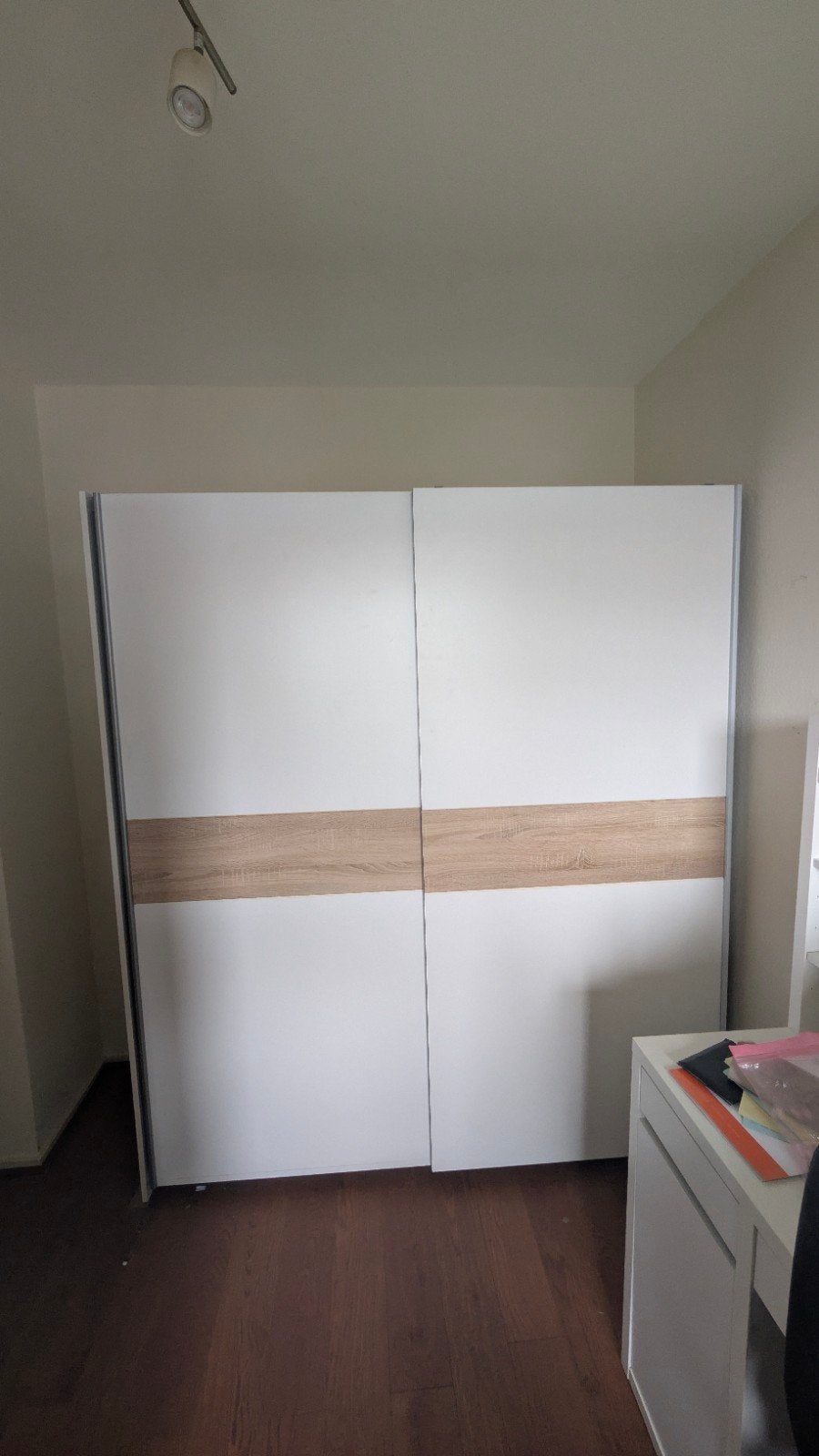 Gratis kledingkast met schuifdeuren - Zelf ophalen, Met deur(en), Gebruikt, 200 cm of meer, 150 tot 200 cm
