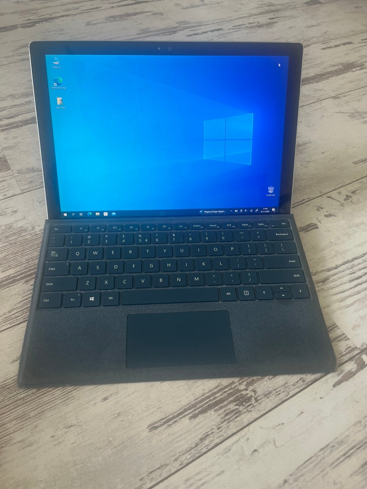 Microsoft surface pro 4 M3-6Y30 4/128gb accu 86%, 12 inch, Ophalen of Verzenden, 128 GB, Wi-Fi