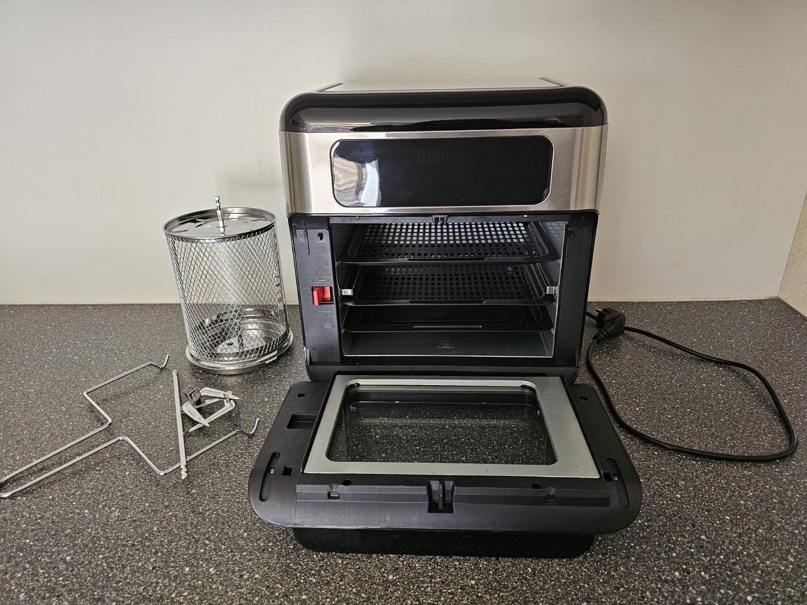 Heteluchtfriteuse Oven, Inventum GF1200HLD, Ophalen, Zo goed als nieuw, Airfryer, 1500 gram of meer