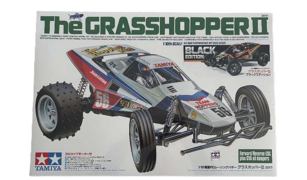 Tamiya 1:10 RC Grasshopper II Black Edition 47471