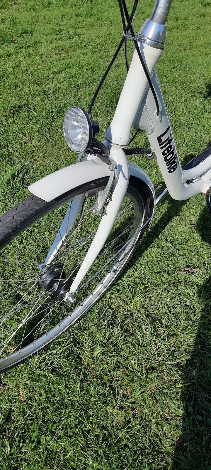 Lifebike damesfiets met lage instap en versnellingen, Overige merken, Velgrem, Versnellingen, Ophalen of Verzenden