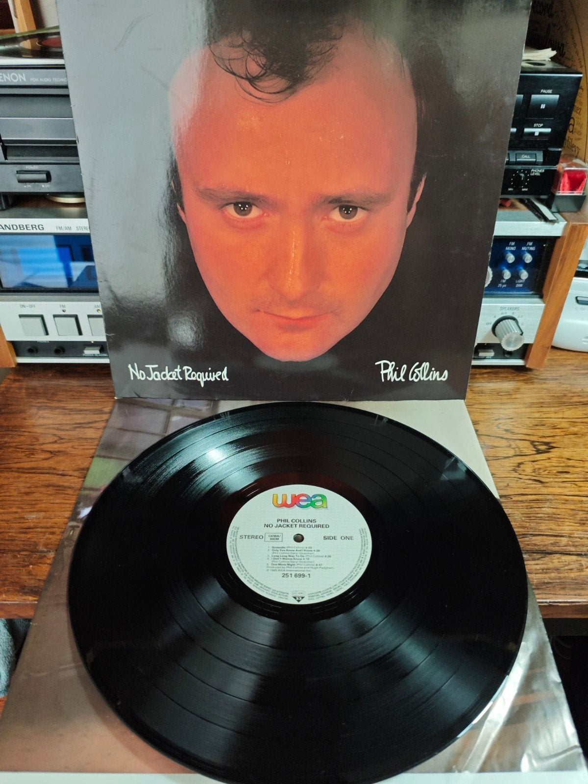 Phil Collins - No Jacket Required LP (1985), Ophalen of Verzenden, Gebruikt, 12 inch, LP