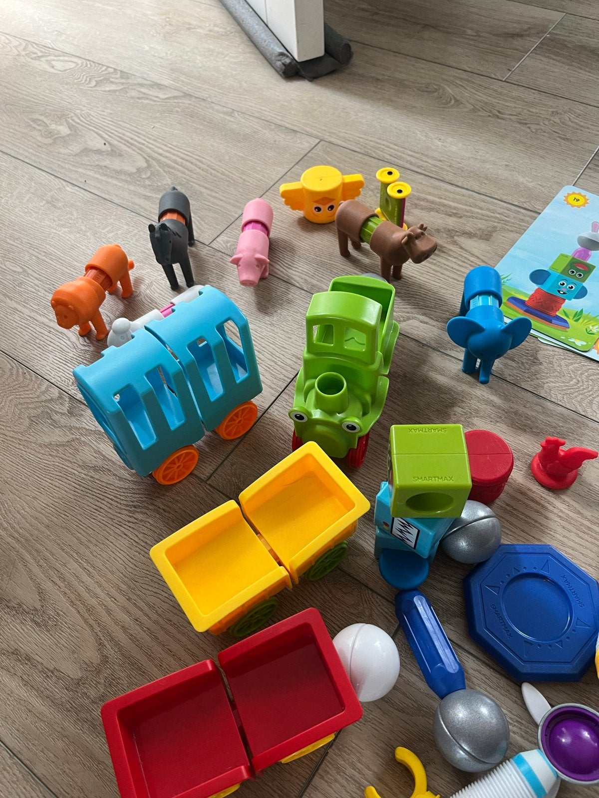 SmartMax speelgoed: Trein, robot en dieren, Ophalen, Gebruikt, Bouwen