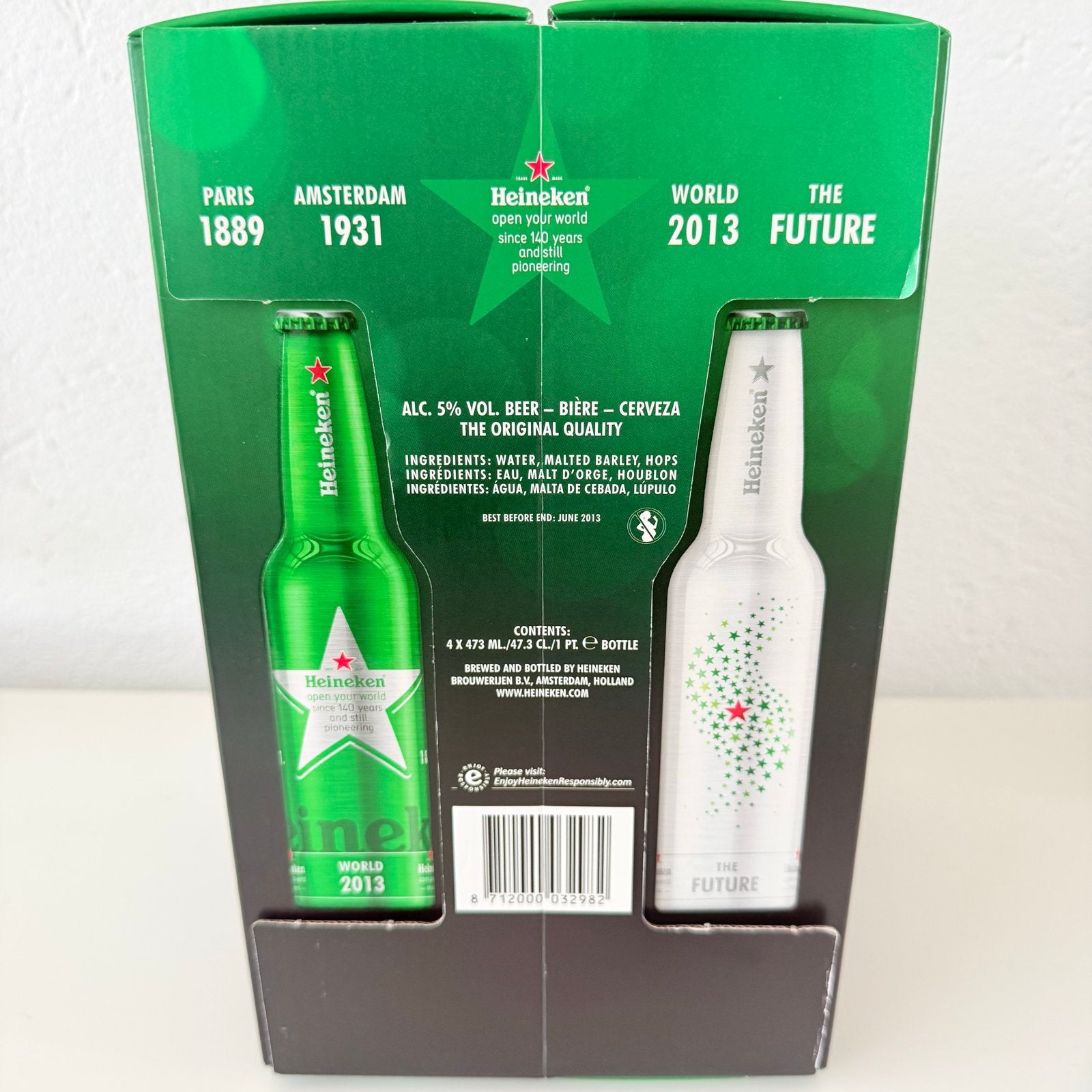 Heineken 'Episodes' Bierflesjes Verpakking, Ophalen, Nieuw, Verpakking