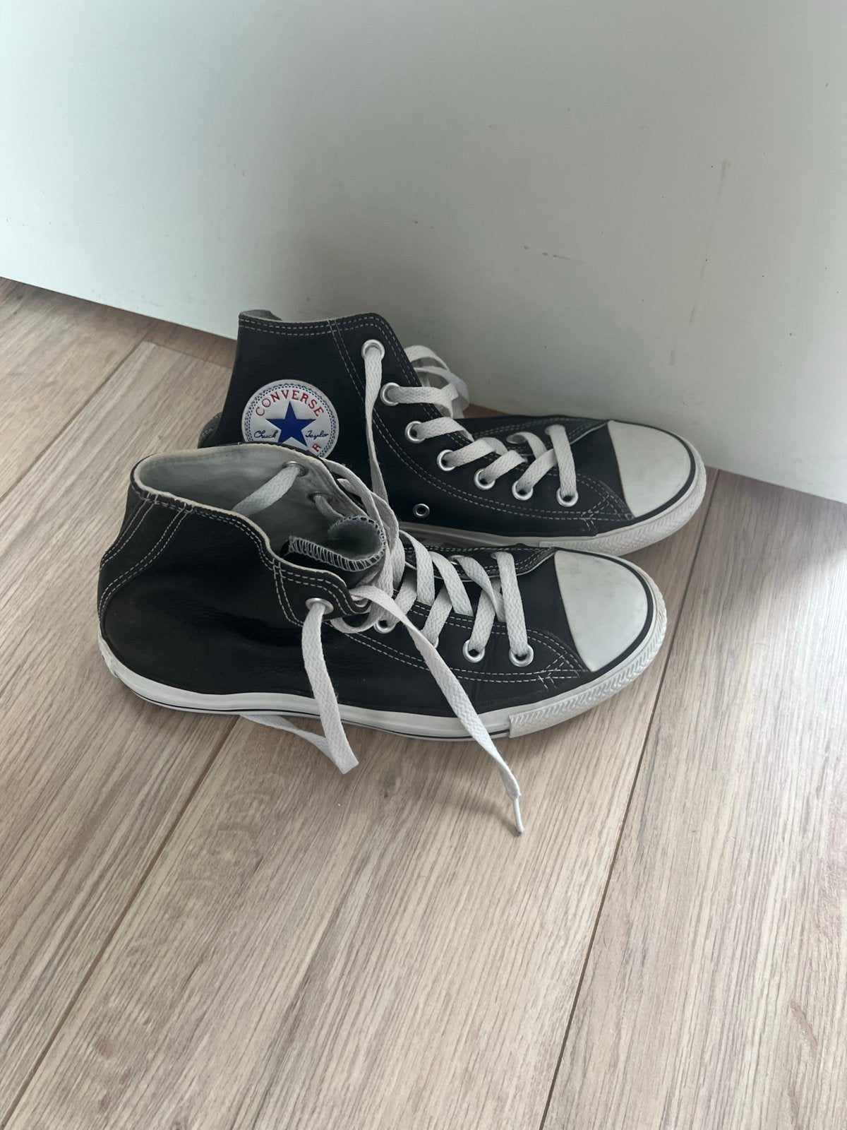 Zwarte Converse All Star, Kleding | Dames, Schoenen, Zo goed als nieuw, Sneakers of Gympen, Zwart, Ophalen of Verzenden