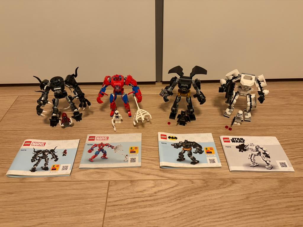 Lego Marvel/Star wars mechs, Star Wars, Lego, Ophalen of Verzenden, Zo goed als nieuw