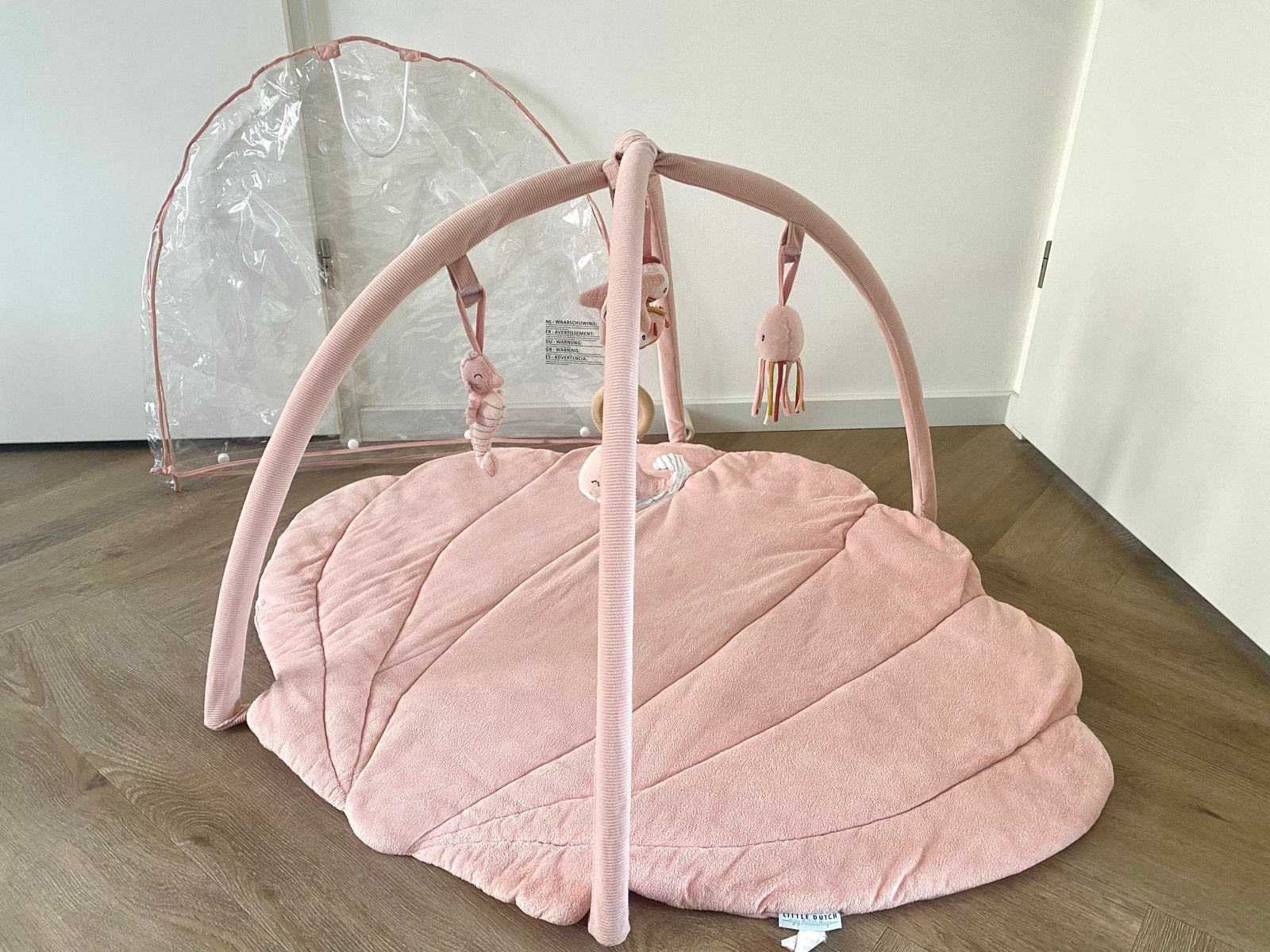 Little Dutch Schelp Babygym Speelkleed Roze, Ophalen of Verzenden, Zo goed als nieuw, Babygym