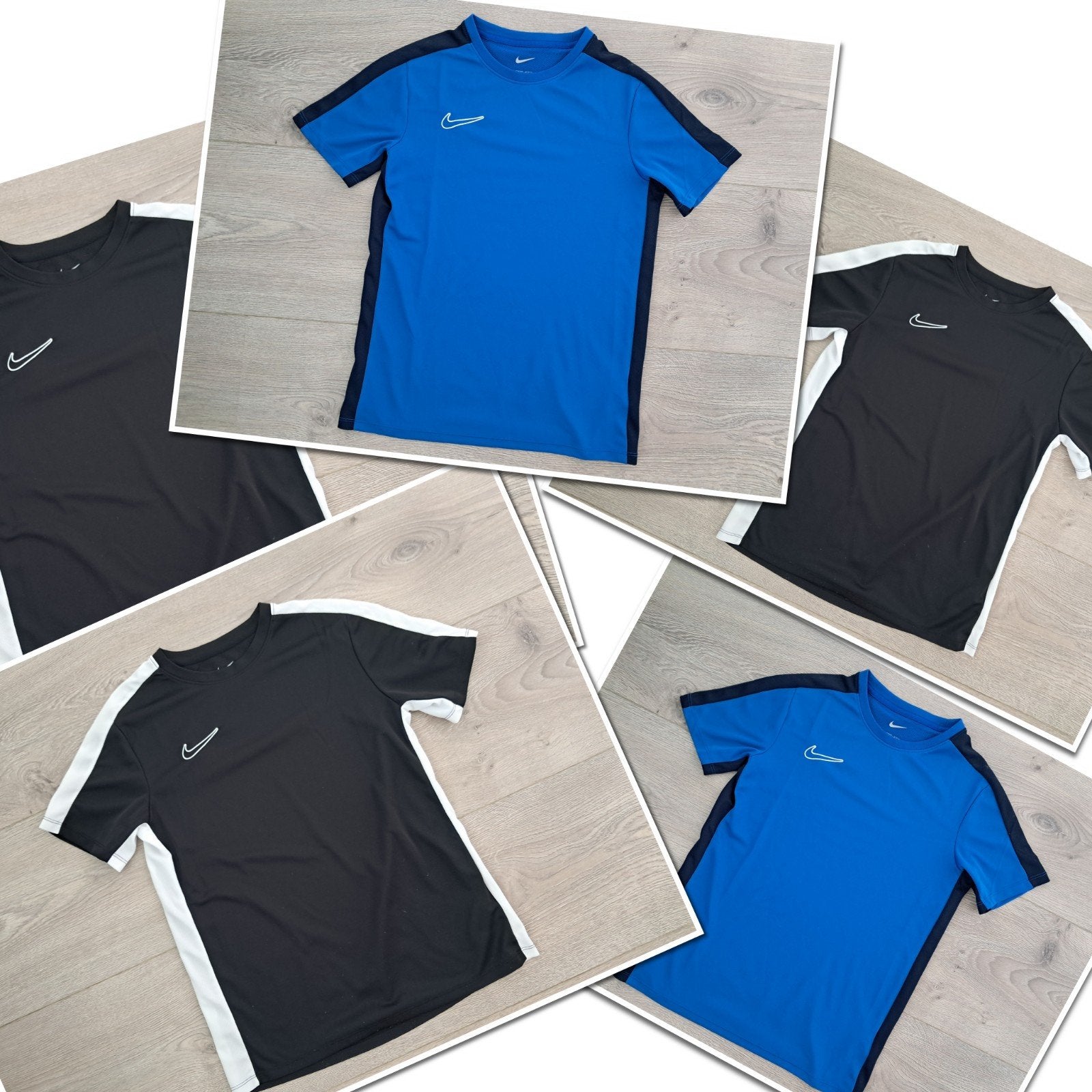 5x Nike shirt zwart blauw maat 146- 152
Dri - Fit

3,50 ps, Ophalen of Verzenden, Zo goed als nieuw, Maat 146