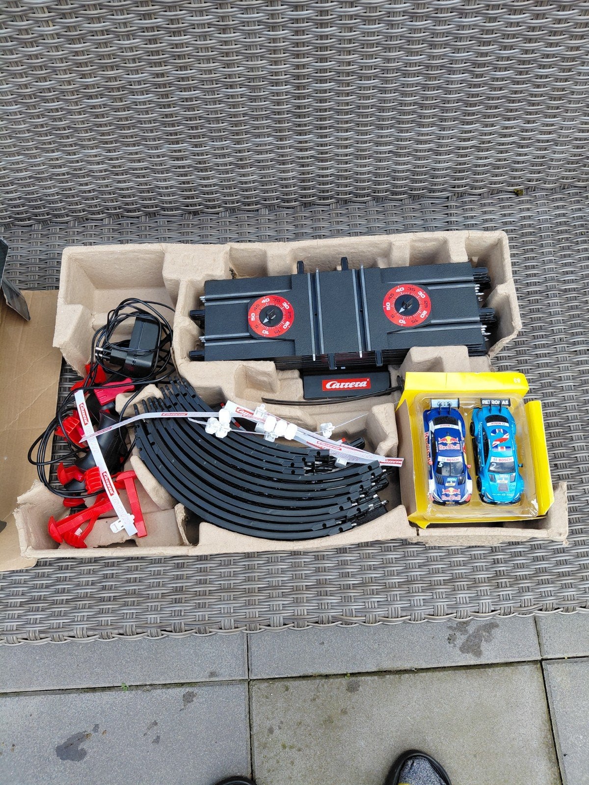 Carrera Go Racebaan Compleet - DTM Set met 2 Auto's, Carrera, Ophalen of Verzenden, Elektrisch, Racebaan