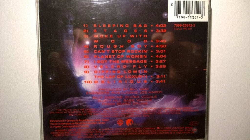 ZZ Top - Afterburner, Ophalen of Verzenden, Zo goed als nieuw, Poprock, Album