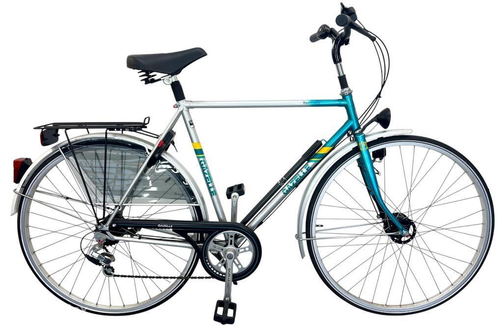 Herenfiets Gazelle Tourmalet 28"/57cm/5ver - Garantie, Fietsen en Brommers, Fietsen | Heren | Herenfietsen, Gebruikt, Gazelle