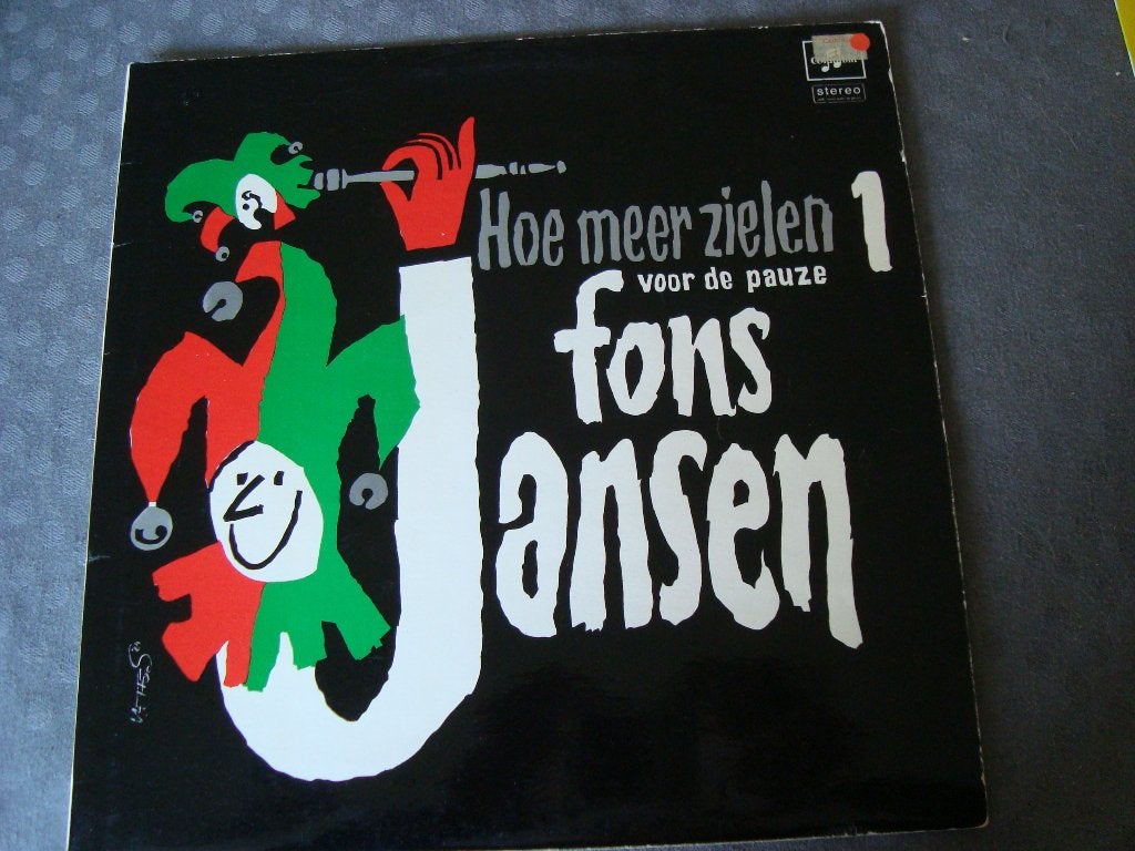 Hoe meer zielen 1 voor de pauze fons jansen, Cd's en Dvd's, Ophalen of Verzenden, Zo goed als nieuw, 12 inch, Levenslied of Smartlap