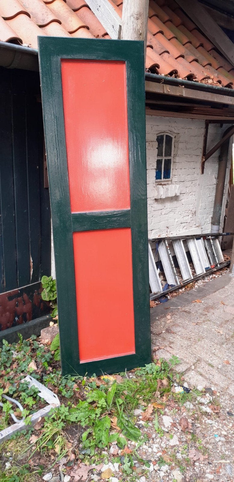 Nieuwe houten luiken, Ophalen, Nieuw, Minder dan 200 cm