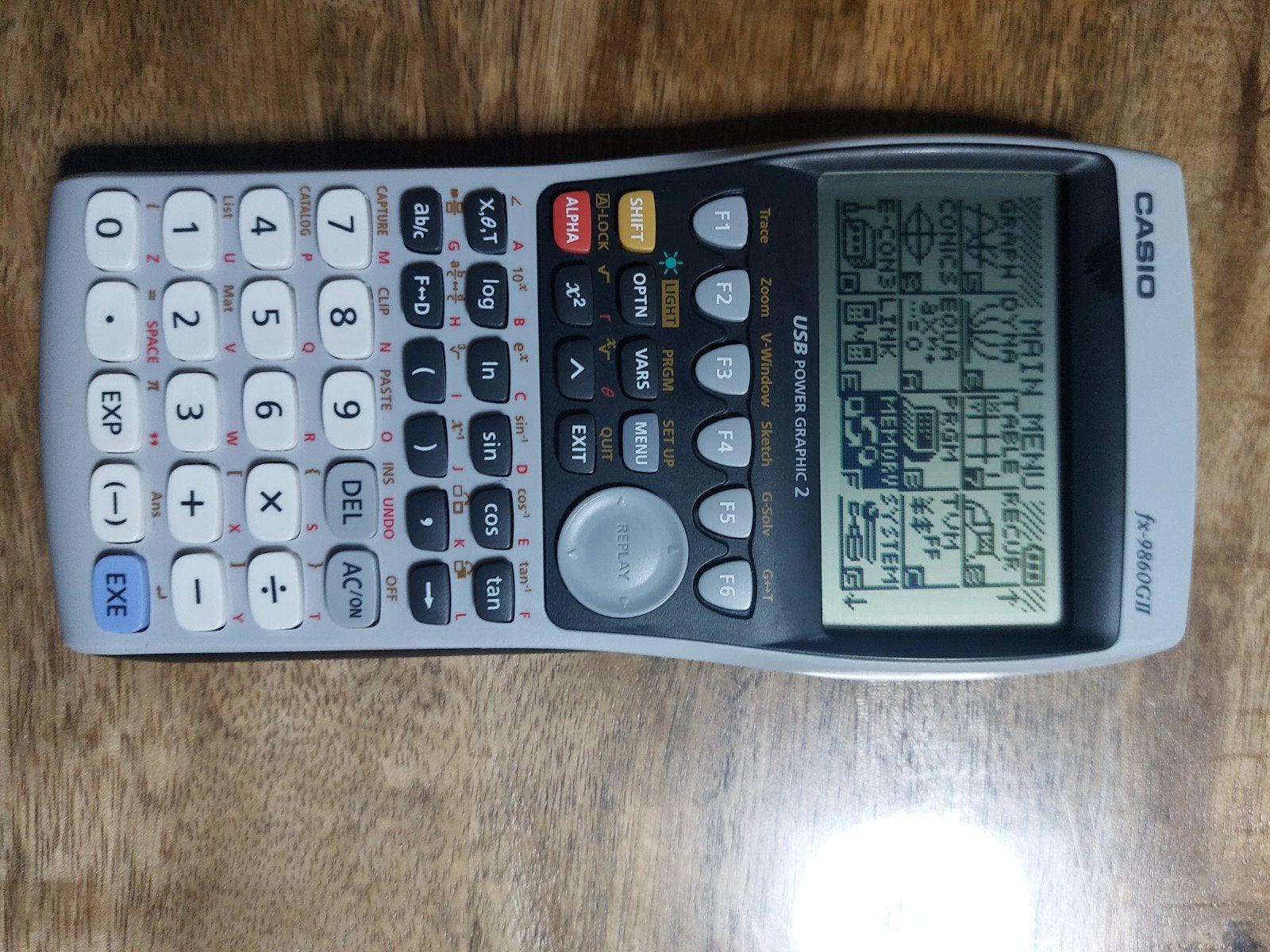 casio fx-9860gii  krachtig grafische rekenmachine, Diversen, Ophalen of Verzenden, Grafische rekenmachine