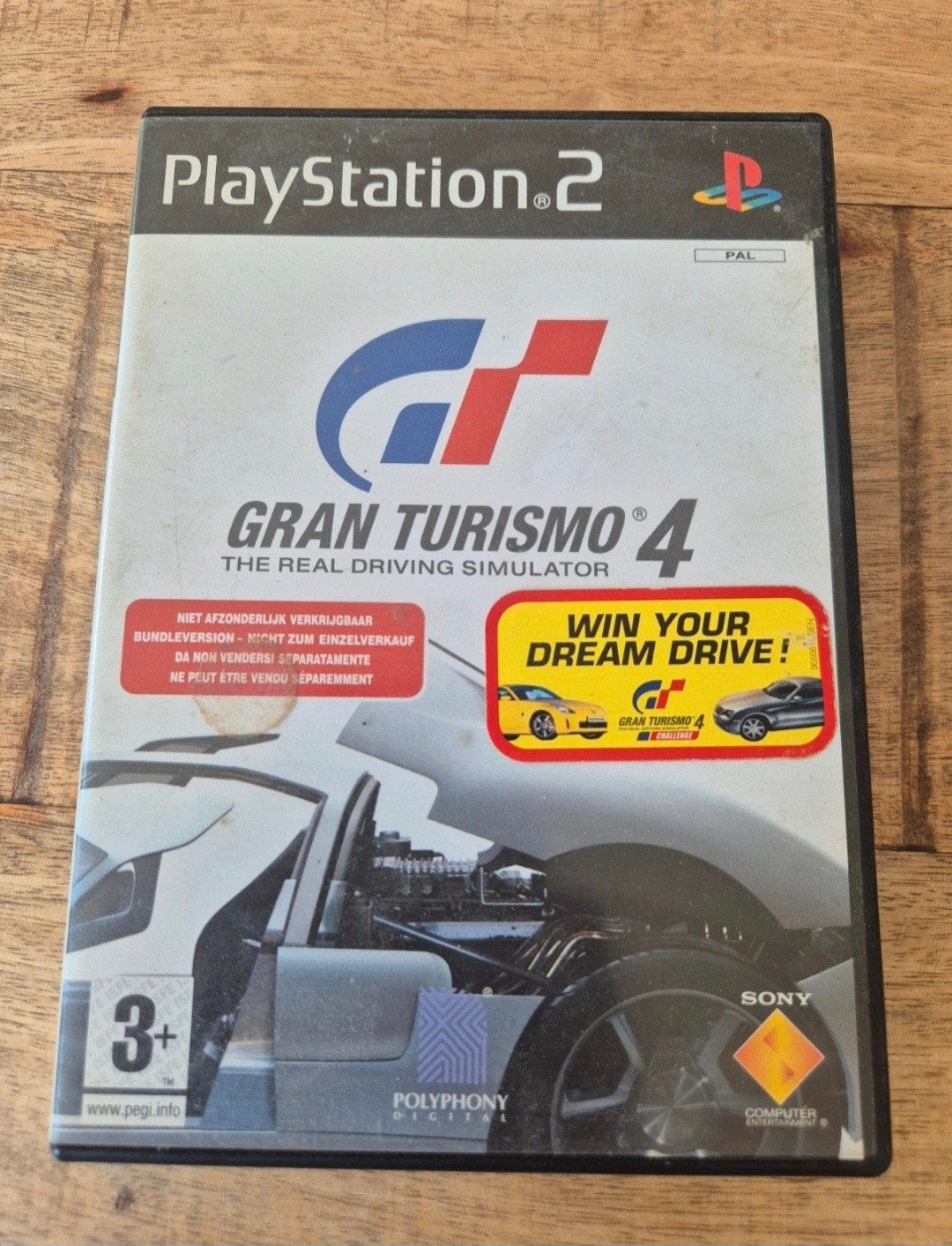 Gran Turismo 4 - PlayStation 2 (PS2) Racegame, 1 speler, Racen en Vliegen, Ophalen of Verzenden, Zo goed als nieuw