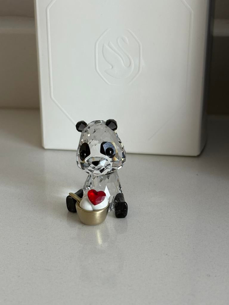 Swarovski gelimiteerde Panda, Ophalen of Verzenden, Zo goed als nieuw, Figuurtje