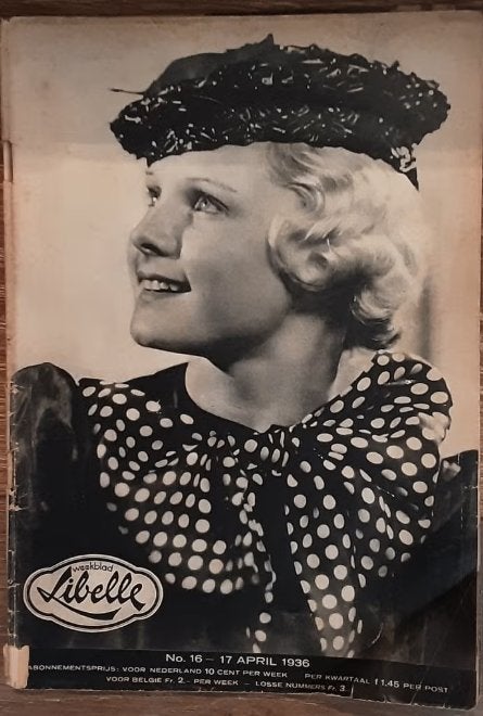 Collectors item. Libelle nr. 16. 17 April 1936, Ophalen of Verzenden, 1920 tot 1940, Nederland, Tijdschrift
