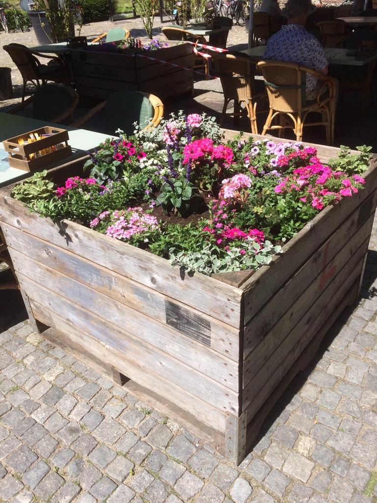 Bloembak / Plantenbak / Veilingkist - Robuust en Veelzijdig, Ophalen, Gebruikt, Vierkant, Binnen