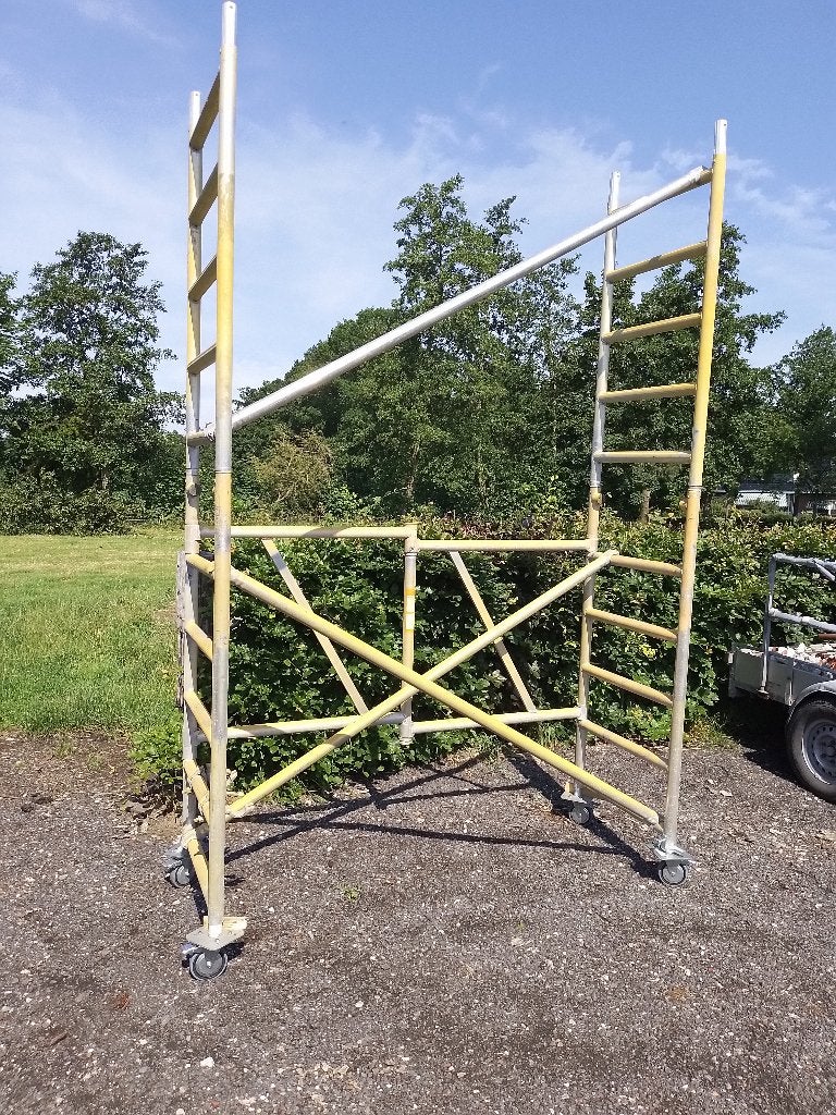 Vouwsteiger 190x75 compactsteiger 4-5mtr smalle steigers DIV, Ophalen, Nieuw, Verfspuit of Verfpomp