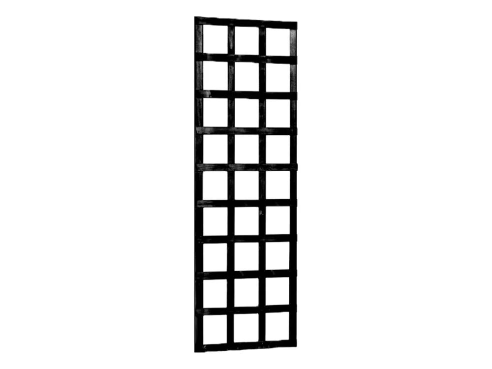 Trellis scherm zwart 180 x 60 cm, Ophalen, Minder dan 100 cm, Nieuw, 150 tot 200 cm