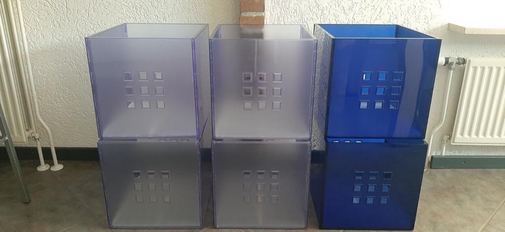 6x lekman bak voor ikea kallax Vakkenkast, Ophalen