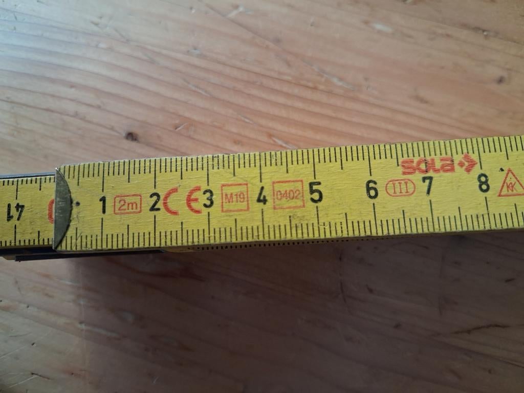 Duimstok 2 meter van Sola, Ophalen of Verzenden, Gebruikt