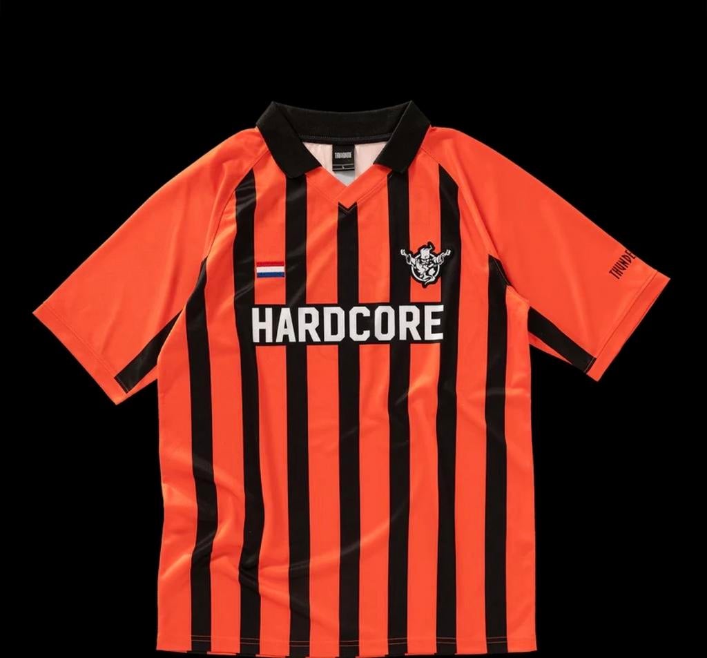 Thunderdome Hardcore Voetbalshirt XL, Kleding | Heren, Sportkleding, Nieuw, Algemeen, Maat 56/58 (XL), Oranje, Ophalen of Verzenden