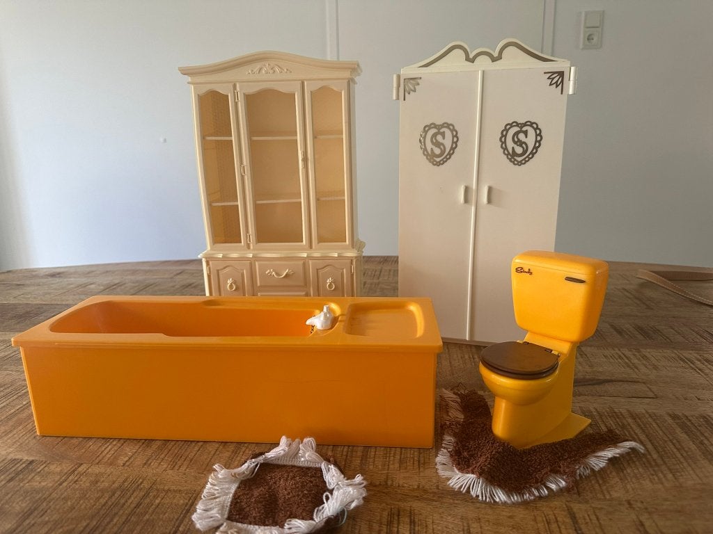 Vintage Sindy Pedigree Meubels Jaren '70/'80, Ophalen of Verzenden, Gebruikt, Accessoires