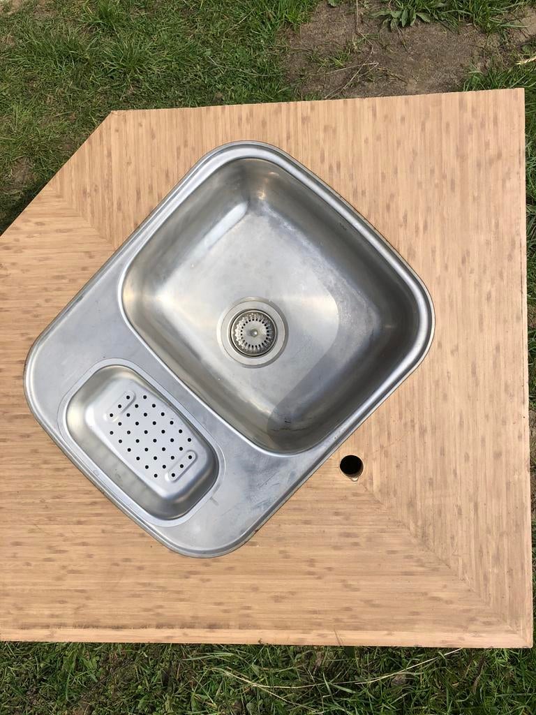 spoelbak keuken RVS, Ophalen, Overige kleuren, Nieuw, 50 tot 100 cm