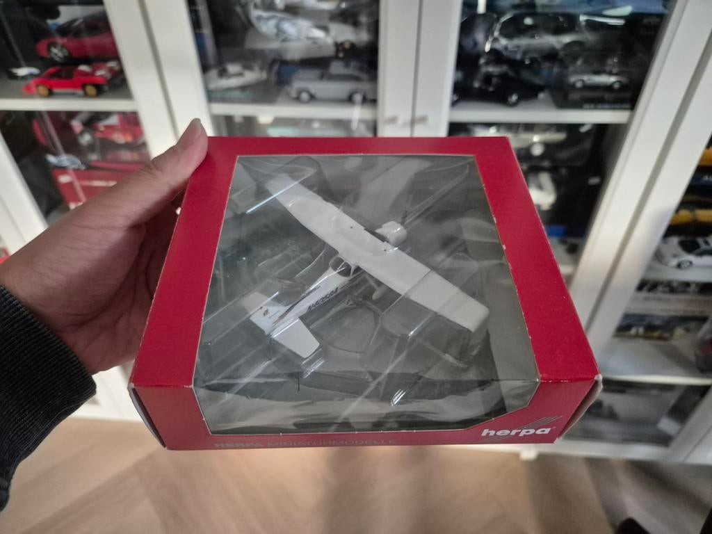 Herpa 1:87 HO Cessna 172 skyhawk ovp 019200, Overige merken, 1:72 tot 1:144, Ophalen of Verzenden, Zo goed als nieuw