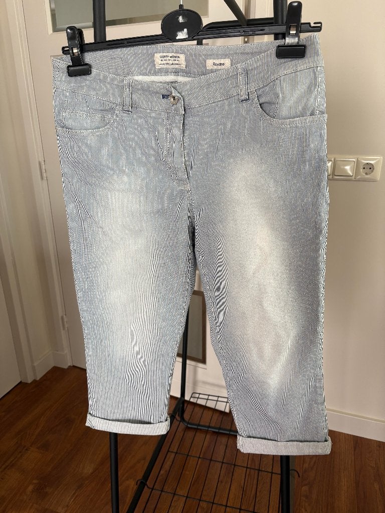 4 stuks driekwart bermuda broeken, maat 40, Maat 38/40 (M), Overige kleuren, Ophalen of Verzenden, Driekwart
