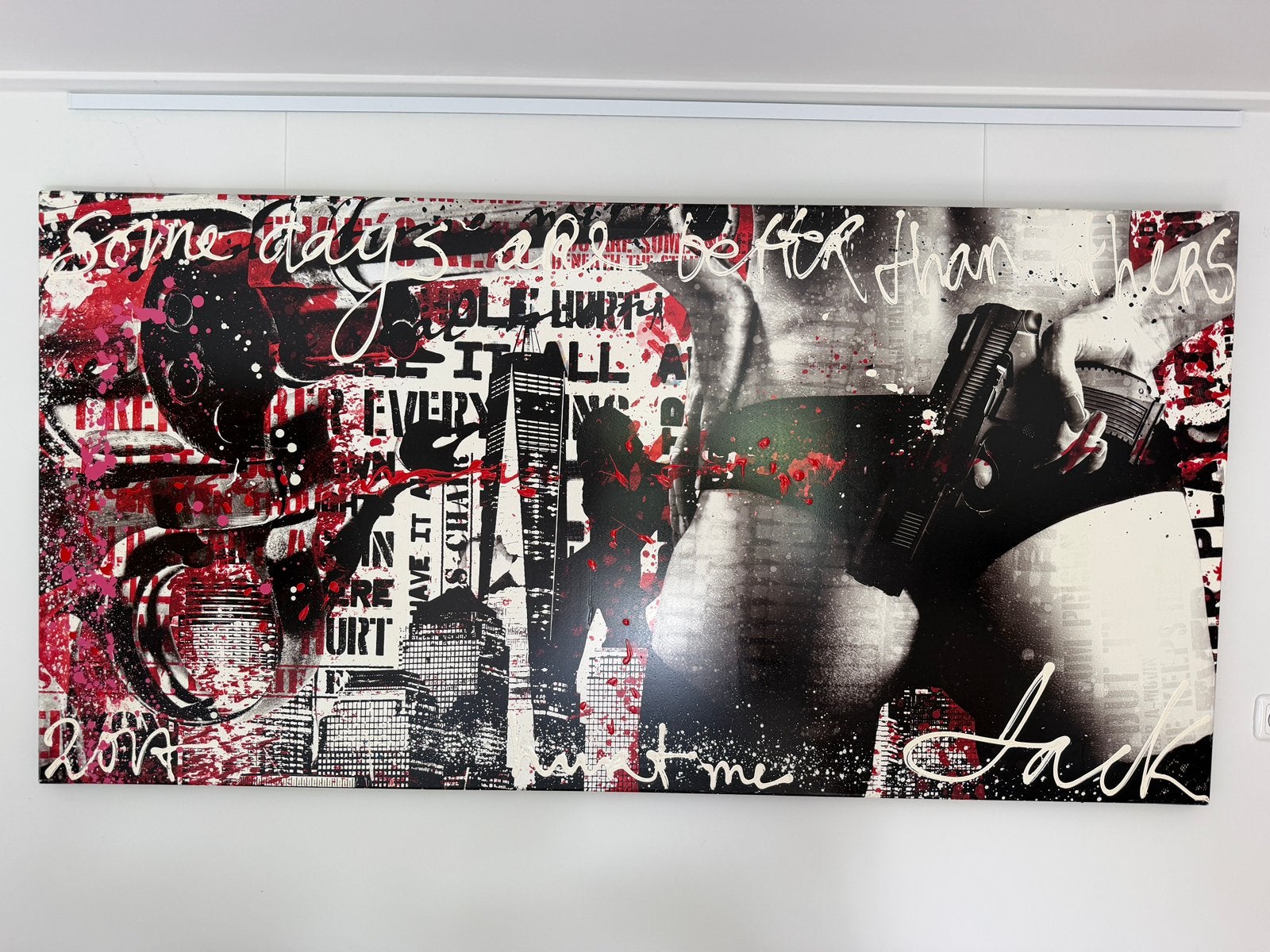 Jack Liemburg JackArt “some days are better than others”, Antiek en Kunst, Kunst | Schilderijen | Modern, Ophalen, Abstract, Handgeschilderd