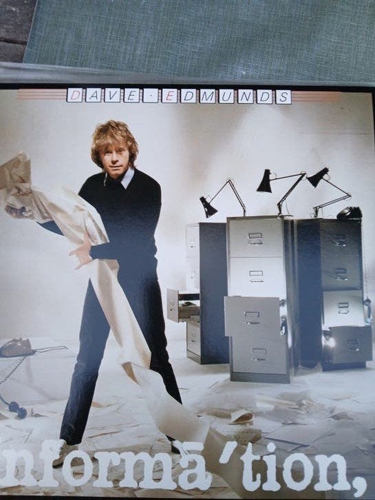Dave Edmunds - Information (LP, 1983), Cd's en Dvd's, Vinyl | Rock, Gebruikt, Rock-'n-roll, LP, 12 inch, Ophalen of Verzenden