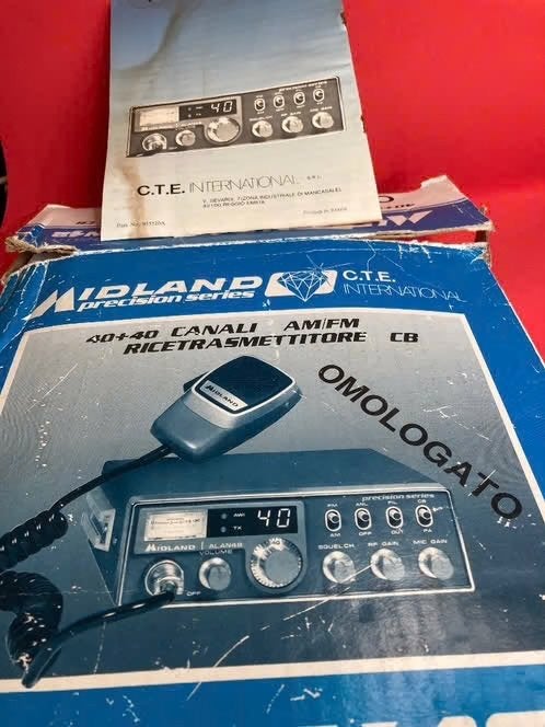 27 mc midland 48 precision series 40kan 4 watt, Ophalen of Verzenden, Zo goed als nieuw, Zender en Ontvanger