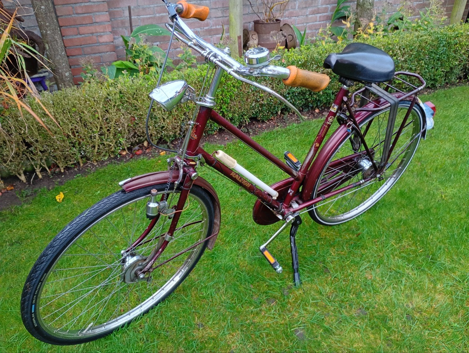 Raleigh Damesfiets., Ophalen, Gebruikt, Trommelrem, Overige merken