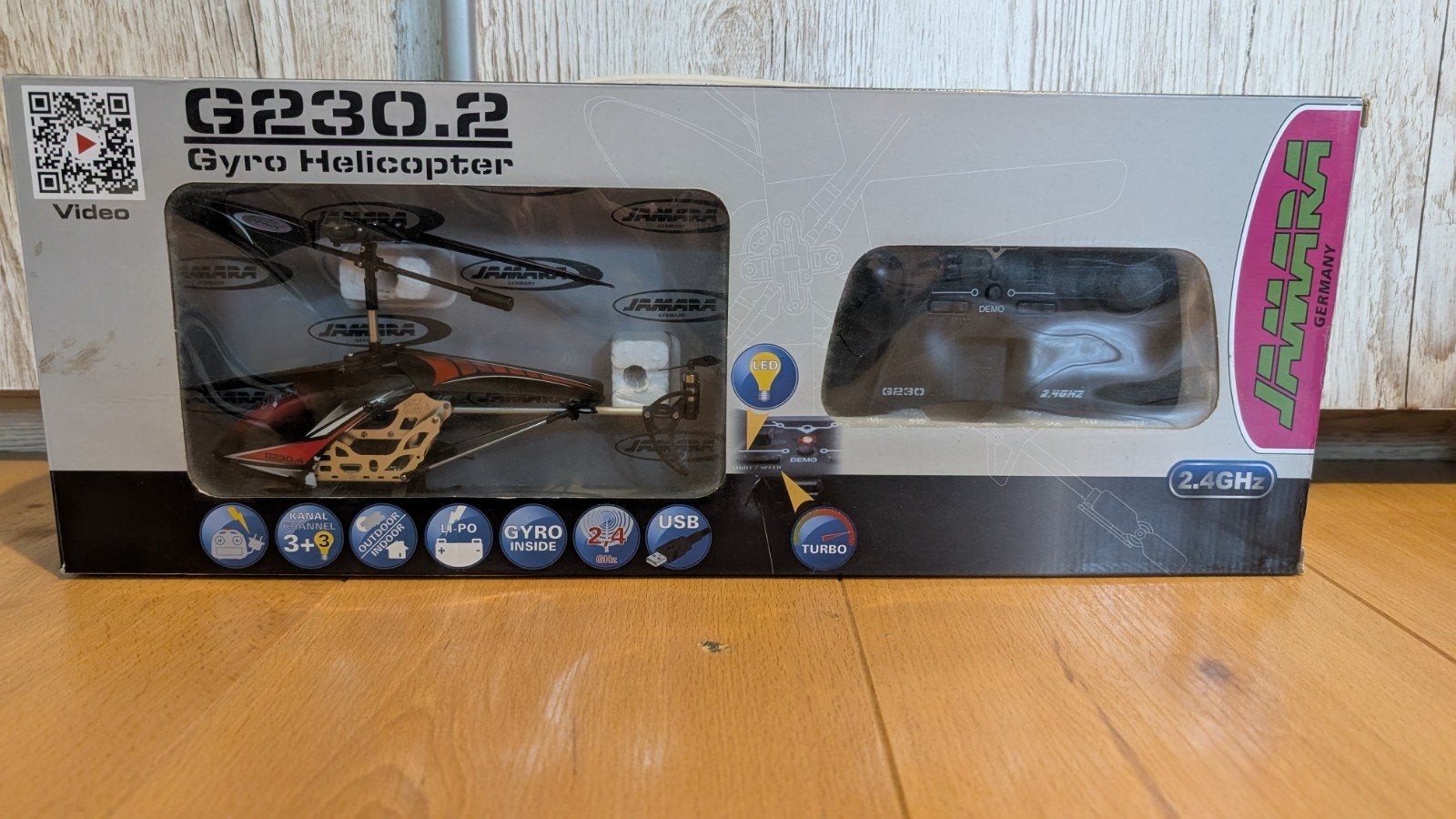 Afstandsbestuurbare Gyro Helicopter G230.2, Elektro, RTF (Ready to Fly), Helikopter, Ophalen of Verzenden