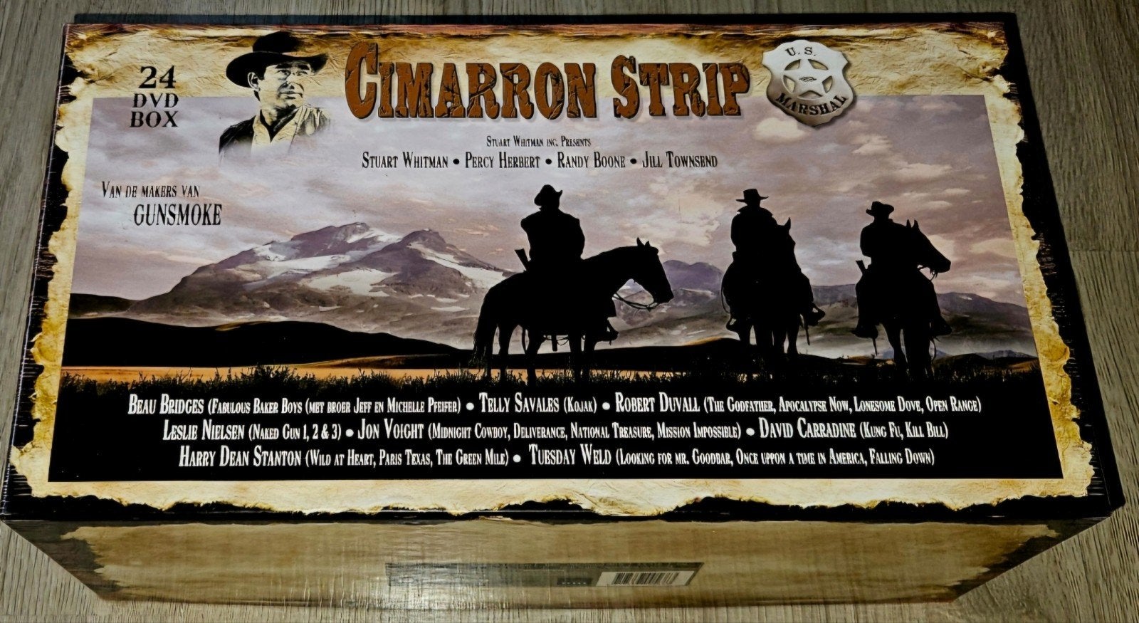 Cimarron Strip - Complete Serie (24 DVD Box), Engels, Nederlands, Ophalen of Verzenden, Zo goed als nieuw