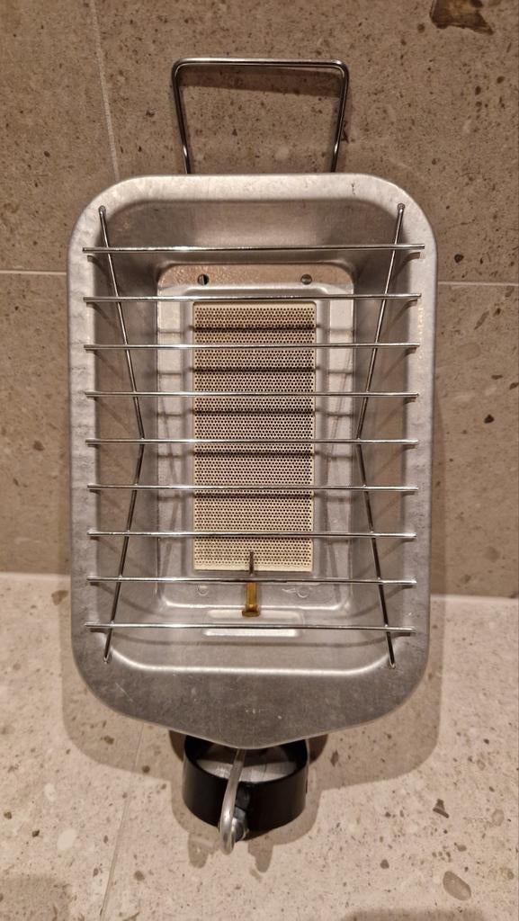 Keramische Gasstraler Infragas type Star 1500 (1850 Watt), Caravans en Kamperen, Kampeeraccessoires, Ophalen, Gebruikt