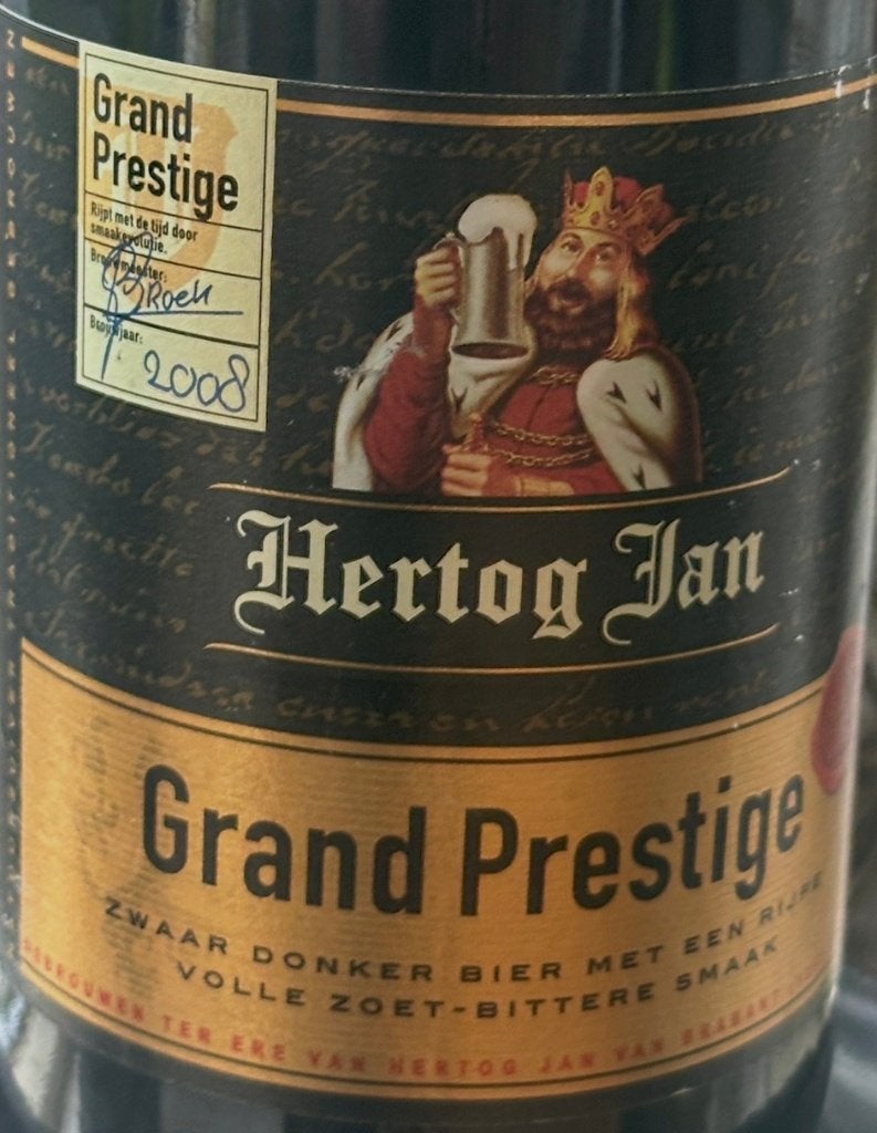 Voor de kenner: Hertog Jan Grand Prestige 2008 !!, Ophalen of Verzenden, Nieuw, Flesje(s), Hertog Jan