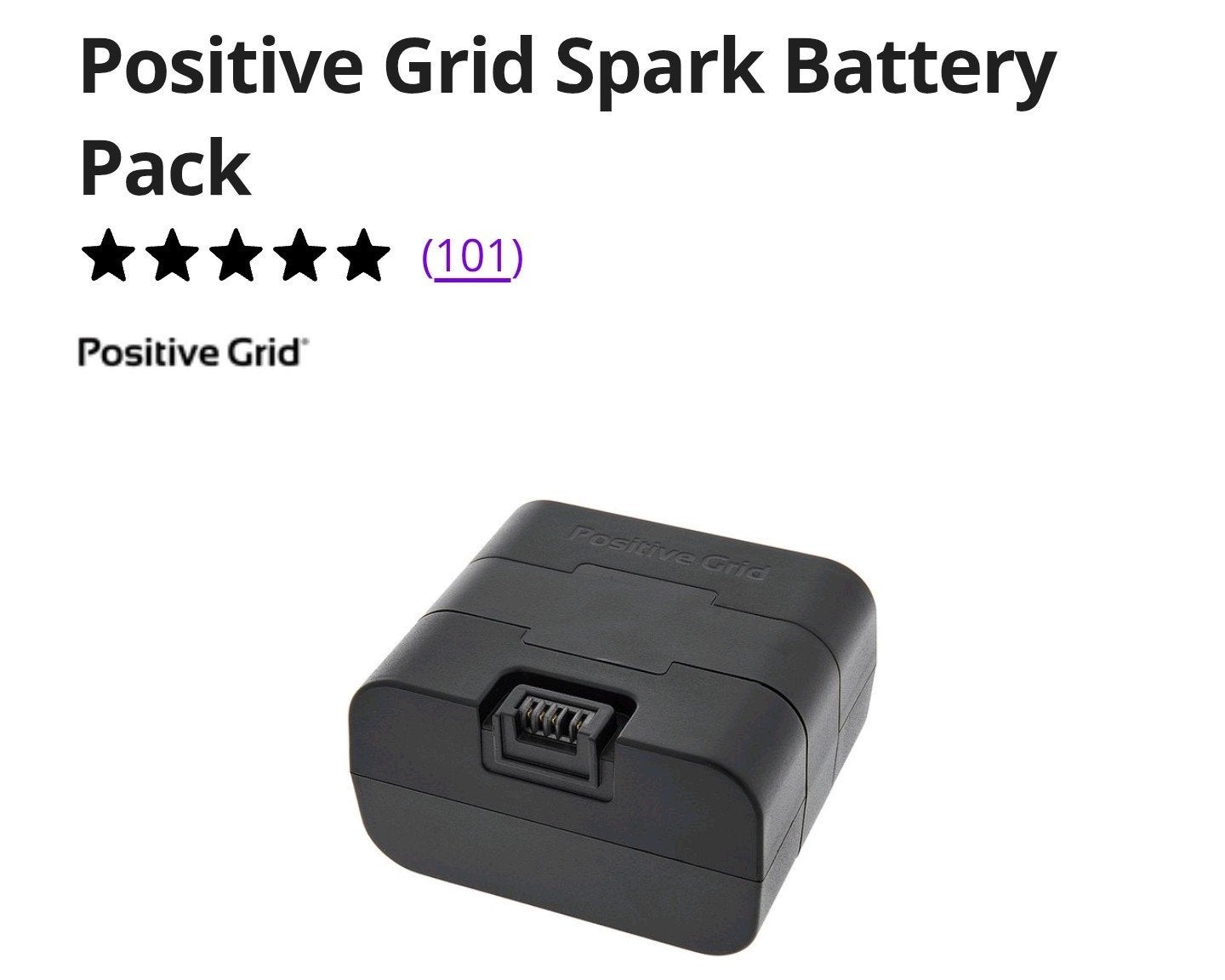 Positive Grid Spark Battery Pack - Losse Accu, Ophalen of Verzenden, Nieuw