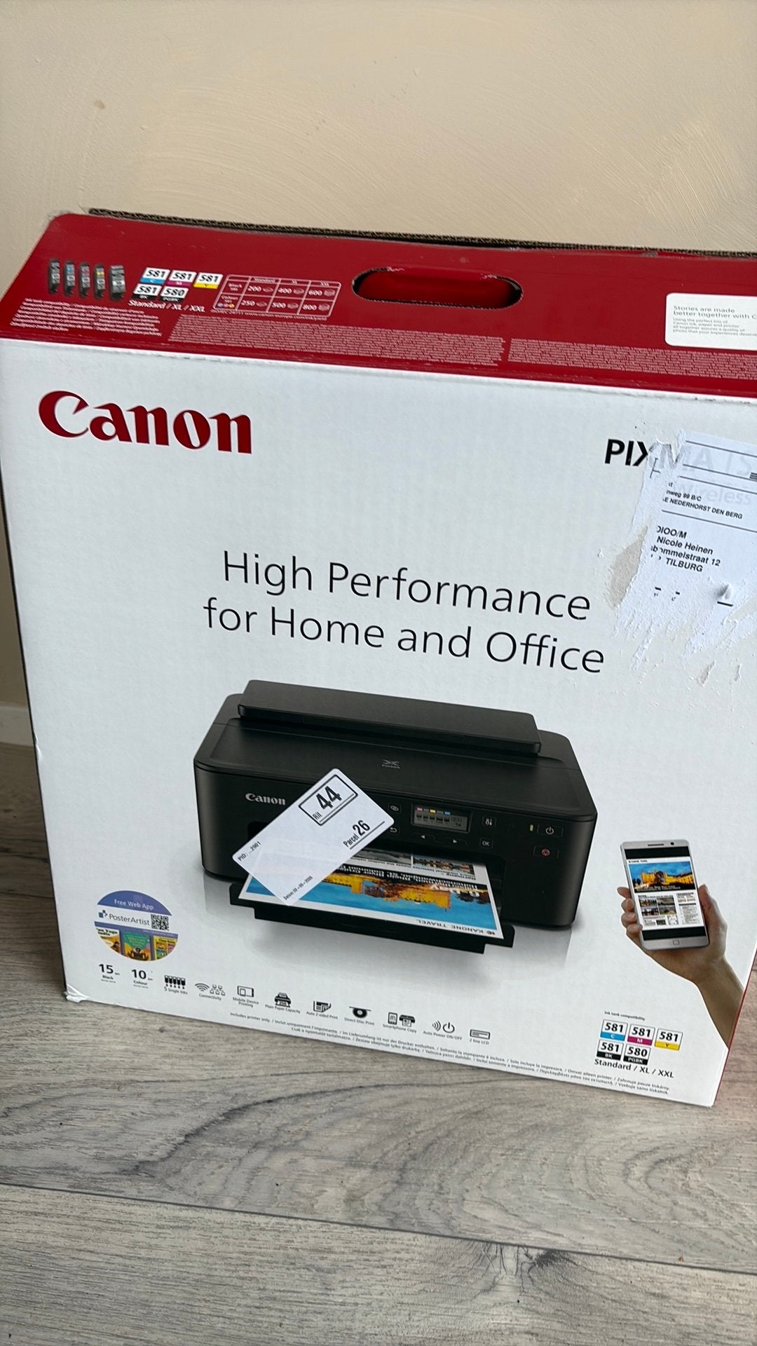 Canon pixma TS705a, Kleur printen, Printer, Inkjetprinter, Nieuw