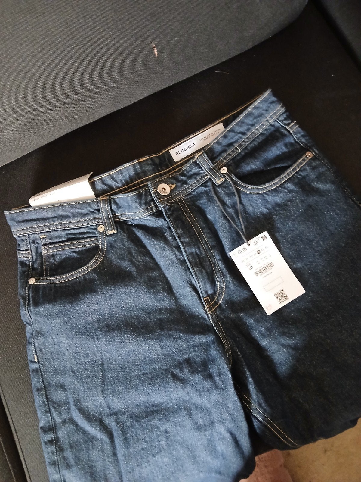 Bershka Baggy Barrel Jeans - Nieuw met kaartjes, Blauw, Nieuw, W30 - W32 (confectie 38/40), Bershka